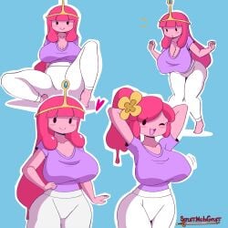princess bubblegum from adventure time by scruffmuhgruff