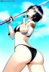 kuchiki rukia from bleach by sexyexxchi