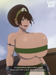 toph bei fong from avatar the last airbender by luzia