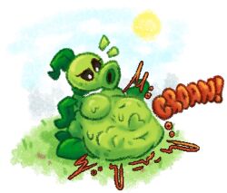 peashooter (pvz) from plants vs zombies by cherryuriiii