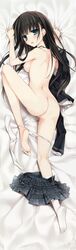 ass dakimakura fixed karory nipples nude panty_pull pussy pussy_juice