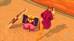 wave the swallow from sega by mr.bootylover
