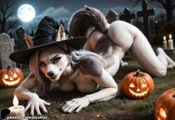 loona (helluva boss) from halloween by jscuttyx