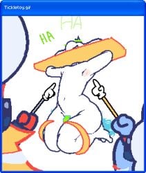 animated anthro armpit_fetish armpit_play bondage boss_monster_(undertale) bound bovid caprine chastity_cage chastity_device darkner deltarune digital_media_(artwork) elemental_creature elemental_humanoid elnina_(deltarune) eyewear feet female furry glasses goat horn humanoid kinkykong kneeling lanino_(deltarune) laugh male male_only mammal nude onomatopoeia pixel_(artwork) pixel_animation ralsei restrained restraints sheep sound_effects submissive text tickle_fetish tickle_torture tickling tickling_armpits tickling_feet torture undertale_(series) white_body