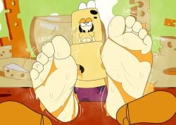 cheese cheese_(modeseven) cheese_toppin foot_fetish foot_growth heels huge_feet musk musky_feet nexturttle pizza_tower ripped_stockings ripping_clothing shoes shoes_removed steam steamy_feet sweat sweating sweaty tagme toppin_gals toppin_gals_minus8 wardrobe_malfunction