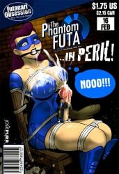 begging bondage comic_cover dubious_consent forced forced_orgasm futa_only futanari handjob josiepurr large_penis nonconsensual purple_hair struggling stuck superheroine the_phantom_futa trapped unwanted_cumshot unwanted_ejaculation unwanted_erection