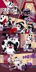 101_dalmatian_street 101_dalmatians 1boy1girl animal_anus animal_genitalia animal_penis animal_pussy anus artist_signature blowjob blue_collar brother brother_and_sister brother_and_sister_(lore) canid canine canine_anus canine_genitalia canine_penis canine_pussy canine_vagina canis collar comic cub cub_on_cub cum cum_in_mouth cum_inside cumming cumming_in_mouth cumming_inside d-pad_(whitewolf20xx) dalmatian dialogue digital_drawing_(artwork) digital_media_(artwork) disney dizzy_(101_dalmatians) dog_collar domestic_canine domestic_dog duo duo_focus english_dialogue english_text fellatio female female_canine female_cub female_dog female_feral female_penetrated feral feral_female feral_focus feral_male feral_on_feral feral_only feral_penetrated feral_penetrating feral_penetrating_feral forced forced_fellatio forced_oral hi_res high_resolution highres incest incest_(lore) inkbunny joycon_controller knot knotted_penis knotting male male/female male_canine male_cub male_dog male_feral male_on_female male_penetrating male_penetrating_female nintendo_switch object_insertion oc_x_canon oral oral_knotting oral_sex penis penis_in_mouth possible_rape purple_collar pussy questionable_consent sex siblings sister size_difference smaller_female straight_sex text vagina vaginal_penetration whitewolf20xx