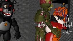 2girls1boy 3d c4d caught cinema4d cosmic_trance faceless_male father_and_daughter five_nights_at_freddy's freddy_fazbear's_pizzeria_simulator incest lefty lefty_(fnaf) leg_grab moaning_in_pleasure scottgames scrap_baby scrap_baby_(fnaf) scraptrap scraptrap_(fnaf) sex straight stuck_in_vent surprised tagme thick_ass thick_thighs watching_sex william_afton william_afton_(fnaf)