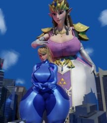princess zelda from metroid by huckleberry8181