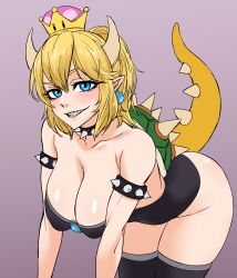 bowsette from nintendo by kimleon
