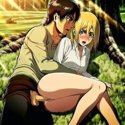 christa lenz from attack on titan