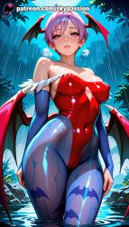 lilith aensland from darkstalkers by skypassion