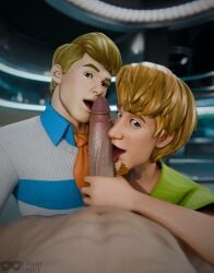 fred jones from scooby-doo by orionangel7