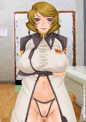 2006 breasts erect_nipples gundam gundam_seed gundam_seed_destiny huge_breasts navel panties sakuradou see-through see-through_panties talia_gladys uncensored underwear