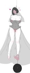 abducted abuse abused abused_female arms_behind_back asphyxia asphyxiated asphyxiation bad_end ball_(object) bare_feet barefeet barefoot big_breasts black_hair blush blushing bondage breasts breath_play bridal_veil bride cable_tie captured censor_bar censored censored_pussy choker drool drooling erotic erotic_asphyxiation feet female female_focus female_only femsub fetish forced hanged hanged_(suspension) hanging helpless imminent_death iron_ball kidnapped mature_woman milf nipples noose oc original original_art original_artwork original_character peril predicament predicament_bondage pussy restrained rope rope_around_neck rope_bondage rough_sketch sex_slave short_hair slave slave_girl snuff strangling submissive submissive_female suffocating suffocation tagme tears thighs toe_curl toes venus_(artist) wet wet_pussy wire wire_bondage