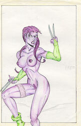 1girls blink exiles female female_only marvel marvel_comics purple_hair solo straight_hair tagme