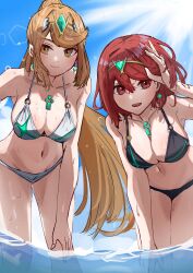 mythra from xenoblade (series) by amausa subee