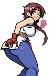 yuri sakazaki from art of fighting by drawbuster