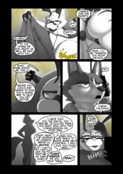 2_fingers 5_fingers absurd_res antennae_(anatomy) anthro arthropod ass back_wings balls bed bedding bee big_butt blanket bloated bodily_fluids business business_attire business_suit businesswear calling calling_for_help canid canine canis cellphone claws clothed clothed_anthro clothed_female clothing dialogue domestic_dog electronics english_text eyewear fart fart_cloud female fingers from_behind_position fully_clothed fully_clothed_anthro fully_clothed_female furniture gas genitals glasses group heather_(soomir) hectar_(soomir) hi_res husky hymenopteran ill insects male male/female mammal monochrome nails nordic_sled_dog nude nude_anthro nude_female nude_male penis phone phone_call pussy rumbling_stomach sasha_(soomir) sex smartphone soomir speech_bubble spitz spoon_position spooning suit sweat sweatdrop text trio vulva wings