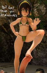 toph bei fong from avatar the last airbender by artist request