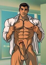 sterling archer from archer (series) by kappax