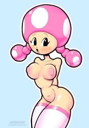 toadette from mario (series) by arupsaru