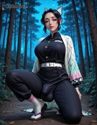 kochou shinobu from demon slayer by cutanari