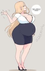 blonde_hair jakejaccobus overdue pregnant suzie_(jakejaccobus)