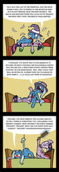 ass_up bed biting_lip blanket blue_fur blush bondage bound camera comic cutie_mark dialog english_text equine eyewear feathers female friendship_is_magic fur hair hat hi_res horn horse magic mammal masturbation multicolored_hair my_little_pony open_mouth paddle pillow plushie pony purple_eyes raised_tail sunglasses sweat tears teeth text toonbat trixie_(mlp) twilight_sparkle_(mlp) two_tone_hair unicorn