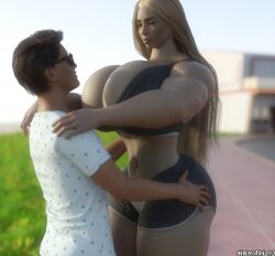 1boy 1girls 3d big_ass big_breasts big_thighs bigger_female breasts bust busty chest couple couple_(romantic) curvaceous curvy curvy_figure duo endlessrain0110 female female_focus fit fit_female giant_breasts giantess height_difference hips hourglass_figure huge_ass huge_breasts huge_thighs human large_ass large_breasts large_thighs larger_female legs light-skinned_female light_skin male male/female mature mature_female mini_giantess original original_character original_characters round_ass round_breasts shorter_male size_difference slim_waist smaller_male straight taller_girl thick thick_hips thick_legs thick_thighs thighs voluptuous voluptuous_female waist wide_hips wide_thighs