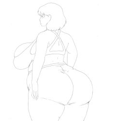 animated dat_ass fat_ass gps-device huge_ass huge_breasts thick_ass thick_thighs