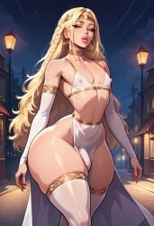 1boy ai_generated almost_naked big_ass bottom_heavy_femboy classroom elden_ring femboy femboyarashi girly hourglass_figure lingerie looking_at_viewer male male_only miquella seductive solo thick_thighs thin_waist wide_hips