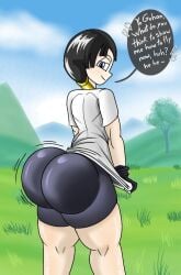 big_ass dragon_ball dragon_ball_z dragonball dragonball_z son_gohan srjrgart tagme videl videl_(long_hair)