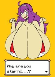 1female 1girls 1human 2020s 2024 2d aqprofilehai battle battle_background big_breasts big_eyes black_blush black_blush_lines blush blush blush_lines blushing_at_viewer blushing_female digital_drawing_(artwork) digital_media_(artwork) english english_text female female female_focus female_human female_only flat_background fluffy_hair ghost ghost_girl gigantic_boobs gigantic_breasts hex_maniac hex_maniac_(z-a) huge_boobs huge_breasts human human_female human_only jpeg large_boobs long_hair long_hair_female looking_at_viewer micro_bikini no_background orange_background pixel_art pixelated pokeball_bikini pokemon pokemon_xy portrait purple_hair simple_background skimpy skimpy_bikini spooky tagme text text_box text_bubble upscaled video_game video_game_character video_games