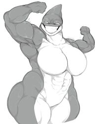 1girls anthro anthro_only batman_(series) big_breasts dc dc_comics female female_only grace_balin huge_breasts muscular_female orca_(dc) pegaka_(artist) solo