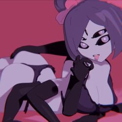 big_ass big_breasts cock_hungry huge_breasts impregnation_request muffet shadow2405 tight_clothing tights undertale