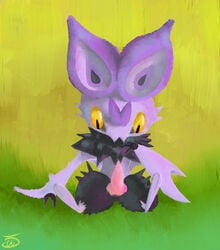 male male_only nintendo noibat pcred566 penis plain_background pokemon solo video_games