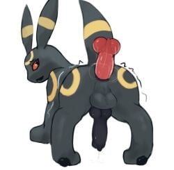 2boys anal anal_sex animal_genitalia animal_penis anus ass balls bodily_fluids canine_genitalia canine_penis cum cum_drip disembodied_penis dripping duckerzzart duo eeveelution feral feral_penetrated from_behind_position generation_2_pokemon genital_fluids genitals heart_eyes heart_symbol hi_res looking_back looking_pleasured male male/male multiple_boys nintendo penetration penis pokemon pokemon_(species) sex shaking shaking_butt trembling umbreon yaoi zoophilia