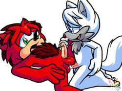 amuzoreh anal anal_sex anthro balls bigger_version_at_the_source blue_eyes canine cum cum_in_ass cum_inside fox fur furry furry_only gay green_eyes hair hedgehog male mammal penetration penis red_fur sex white_fur