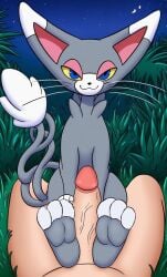 ai_generated feet foot_fetish foot_play footjob glameow happy nintendo pawjob paws pokemon pokemon_(species) pov trainer uncensored