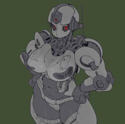 assaultron from fallout by waa153