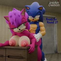 3d ass blue_body blue_fur breasts couple dialogue female from_behind from_front_position imminent_sex incest inkartistdemon looking_back magenta_fur male male/female pink_hair sex sfm sonia_the_hedgehog sonic_(series) sonic_the_hedgehog sonic_the_hedgehog_(series) sonic_underground source_filmmaker straight talking veiny_penis