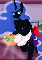 2014 alicorn anthro big_breasts breasts dark_persona equine female friendship_is_magic horn horse loopend mammal my_little_pony nightmare_moon_(mlp) nipples pony princess_luna_(mlp) pussy solo wings