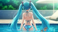 blue_hair digital_media hatsune_miku pool vlad_jojo