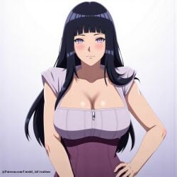 1girls ai_generated breasts cleavage clothing female hyuuga_hinata light_skin long_hair looking_at_viewer naruto naruto_(series) naruto_shippuden no_sex not_porn outdoors outside safe untoldaicreations untoldcreate