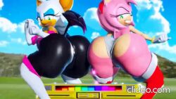 2girls 3d amy_rose animated anthro ass ass_focus bat bat_wings big_ass big_breasts big_butt blinking boombox bottom_heavy breasts bubble_ass bubble_butt chiropteran clothing curvaceous curvy curvy_figure dat_ass dirty_dancing dumptruck_ass female female_only fully_clothed furry gold_boombox_(prevence) green_eyes hedgehog huge_ass huge_breasts jiggle jiggling_ass jiggling_breasts legwear loop mostly_clothed music panties prevence rouge_the_bat seductive seductive_dance sega sexy_dance short_skirt skirt sonic_(series) sonic_the_hedgehog_(series) sound stockings tagme thick_thighs twerk_hypnosis twerking video voluptuous voluptuous_female wide_hips wings