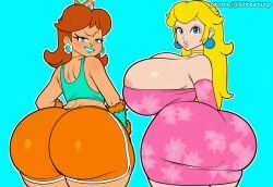 ai_generated ass big_ass big_breasts big_butt big_hips big_lips big_thighs blonde blue_eyes booty booty_shorts brown_hair brunette butt cleavage curvaceous curvaceous_body curvaceous_female curvaceous_figure curves curvy curvy_body curvy_female curvy_figure cute cute_face dumptruck_ass dumptruck_butt female female_only gigantic_ass gigantic_breasts gigantic_hips hips huge_ass huge_breasts large_ass large_breasts large_hips large_thighs lips lipstick lubbasdump mario_(series) massive_ass massive_breasts midriff patreon princess_daisy princess_peach royalty seductive smirk smirking smug smug_face super_mario_bros. tan_skin tanned_skin thighs tight_clothing tight_dress wide_hips