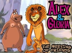 alakay_alex anthro balls breasts comic drawn-sex.com dreamworks erection female furry furry_only gloria_the_hippopotamus madagascar_(film) madagascar_(series) male nipples nudity penis pubic_hair pussy small_breasts vulva