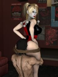 1boy 1boy1girl 1girls batman_(series) big_ass big_breasts big_thighs bread789 breasts curvaceous curvy curvy_figure dc dc_comics dean_demasso digital_media_(artwork) dominant_female female femdom harleen_quinzel harley_quinn hips hourglass_figure huge_ass huge_breasts huge_thighs large_ass large_breasts large_thighs legs light-skinned_female light_skin male male/female mature mature_female slim_waist straight thick thick_hips thick_legs thick_thighs thighs voluptuous waist wide_hips wide_thighs
