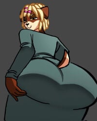 1girls 2025 2d 2d_(artwork) 2d_artwork :3 big_ass big_butt canine clothed clothing dat_ass dat_butt dog dress dressed dressing dumptruck_ass dumptruck_butt fat_ass fat_butt female hand_on_ass hand_on_butt huge_ass huge_butt looking_at_viewer looking_back looking_back_at_viewer original presenting presenting_ass presenting_butt reese_(boisquishyy) ribznsfw smile smiling smiling_at_viewer smug smug_eyes smug_face smug_grin smug_smile solo solo_female